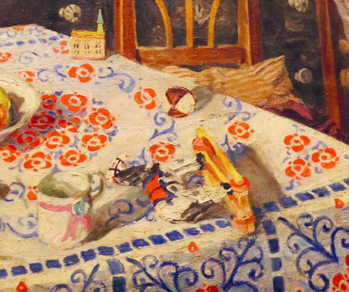 Perlmutter Izsák: Fiatal anya (részlet), olaj, vászon, 123 x 101 cm, Galleria Comunale d’Arte Moderna, Róma © Roma Capitale