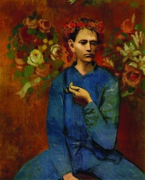 Pablo Picasso: Fiú pipával, 1905, olaj, vászon, 100×81 cm, magántulajdon