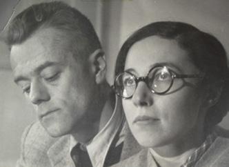 Barta Éva és Fekete Nagy Béla, 1940 körül