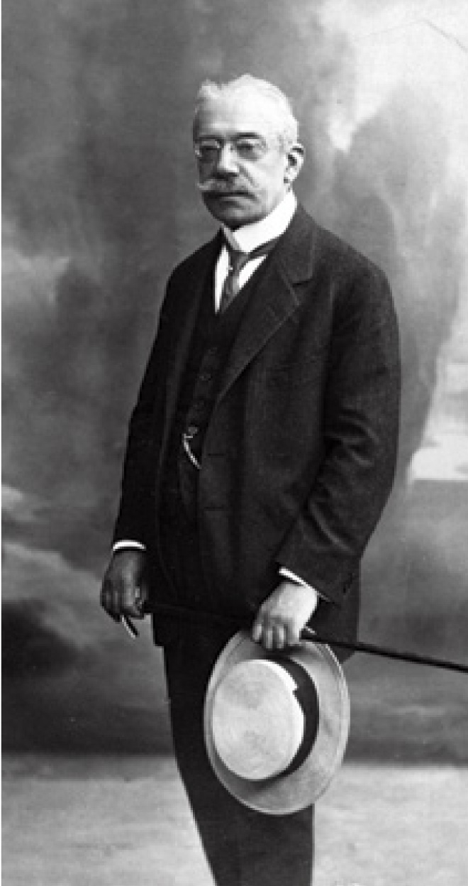 Henri James Simon (1851-1932) műgyűjtő és mecénás, a Borchardt expedíció pénzügyi támogatója